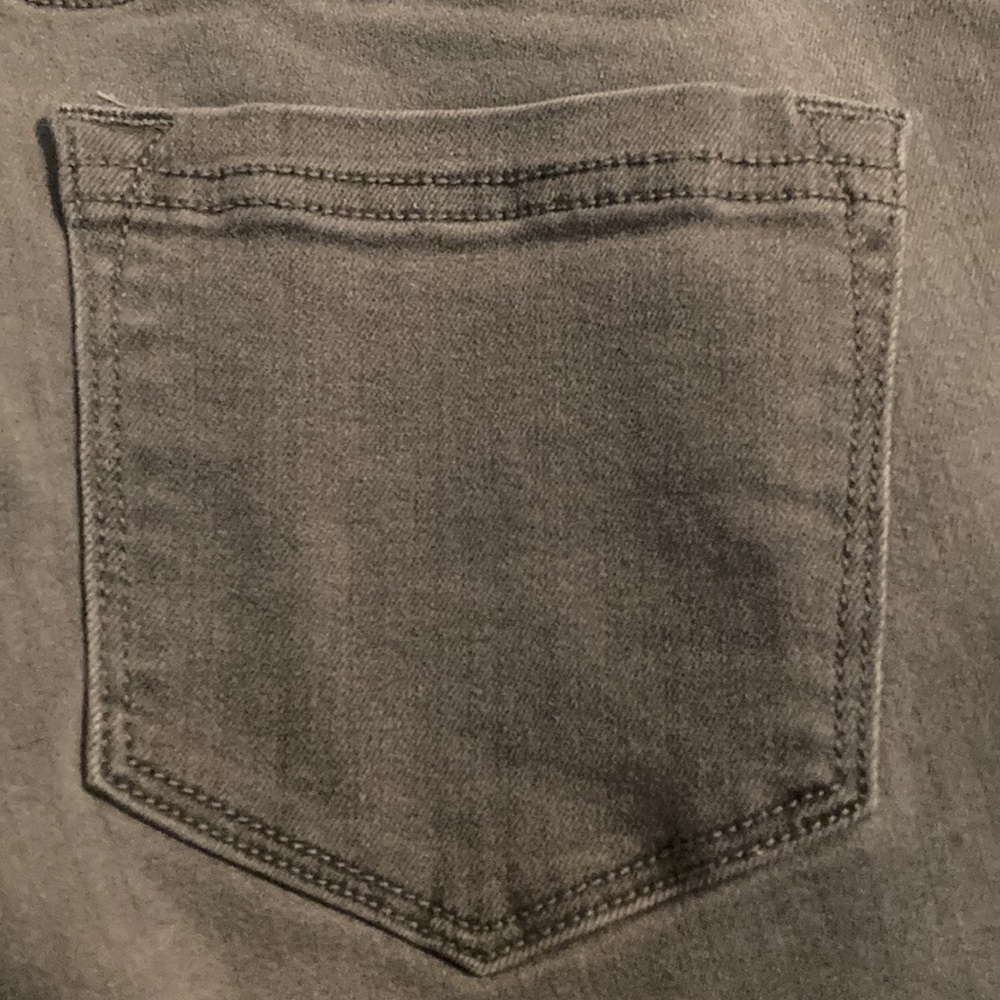 Croft & Barrow Grey Denim Jeans 12 - Picture 5 of 8